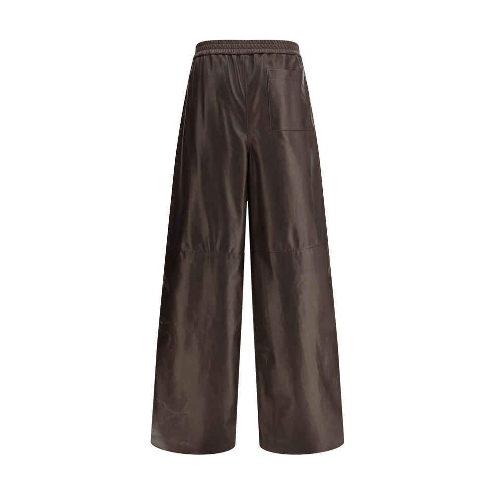 Armani Leather Giorgio Lambskin Nappa Pant Glam Steals