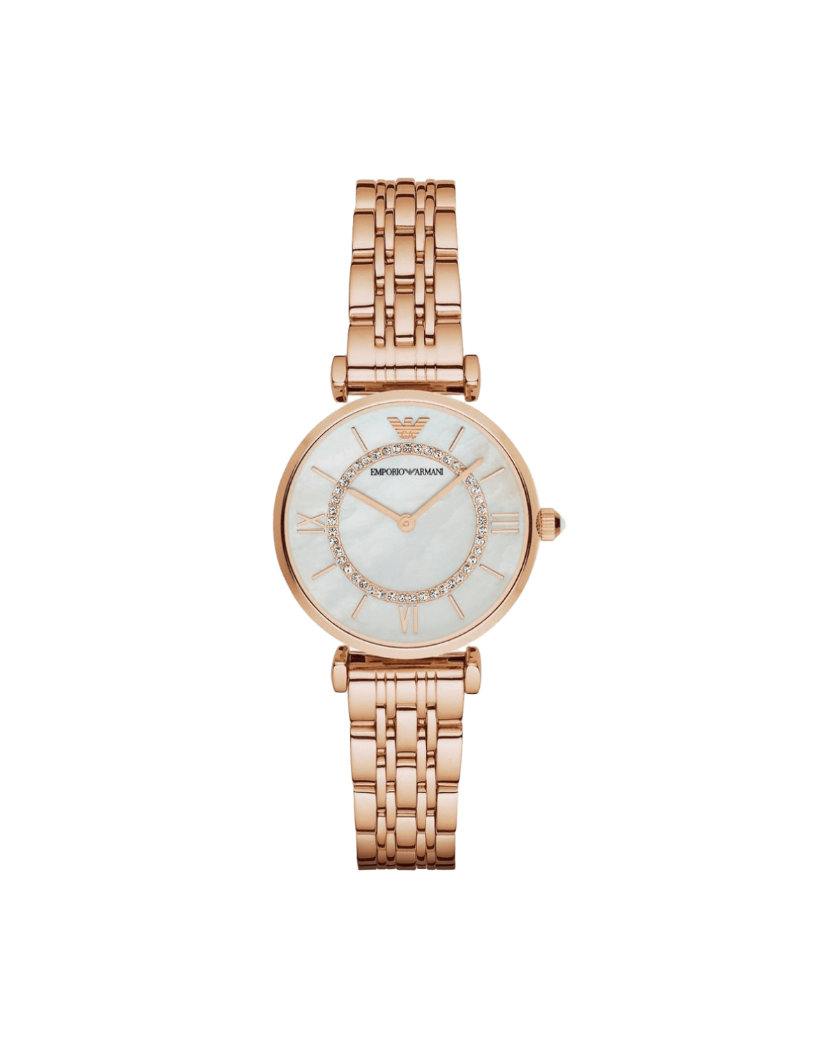 Armani Rose Gold Stainless Steel Watch Glam Steals