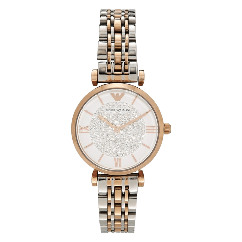 Armani Silver Stainless Steel Watch Glam Steals