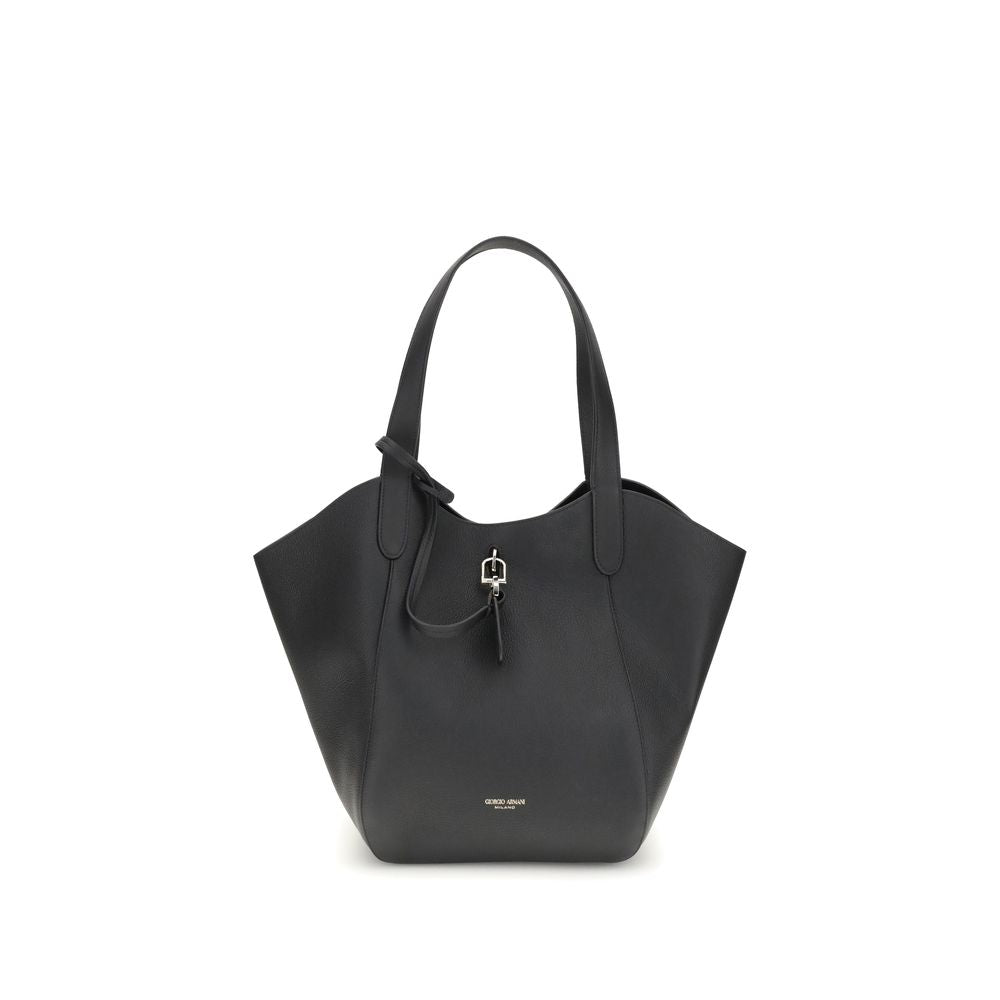 Armani Suede Giorgio Medium Shoulder Bag Glam Steals