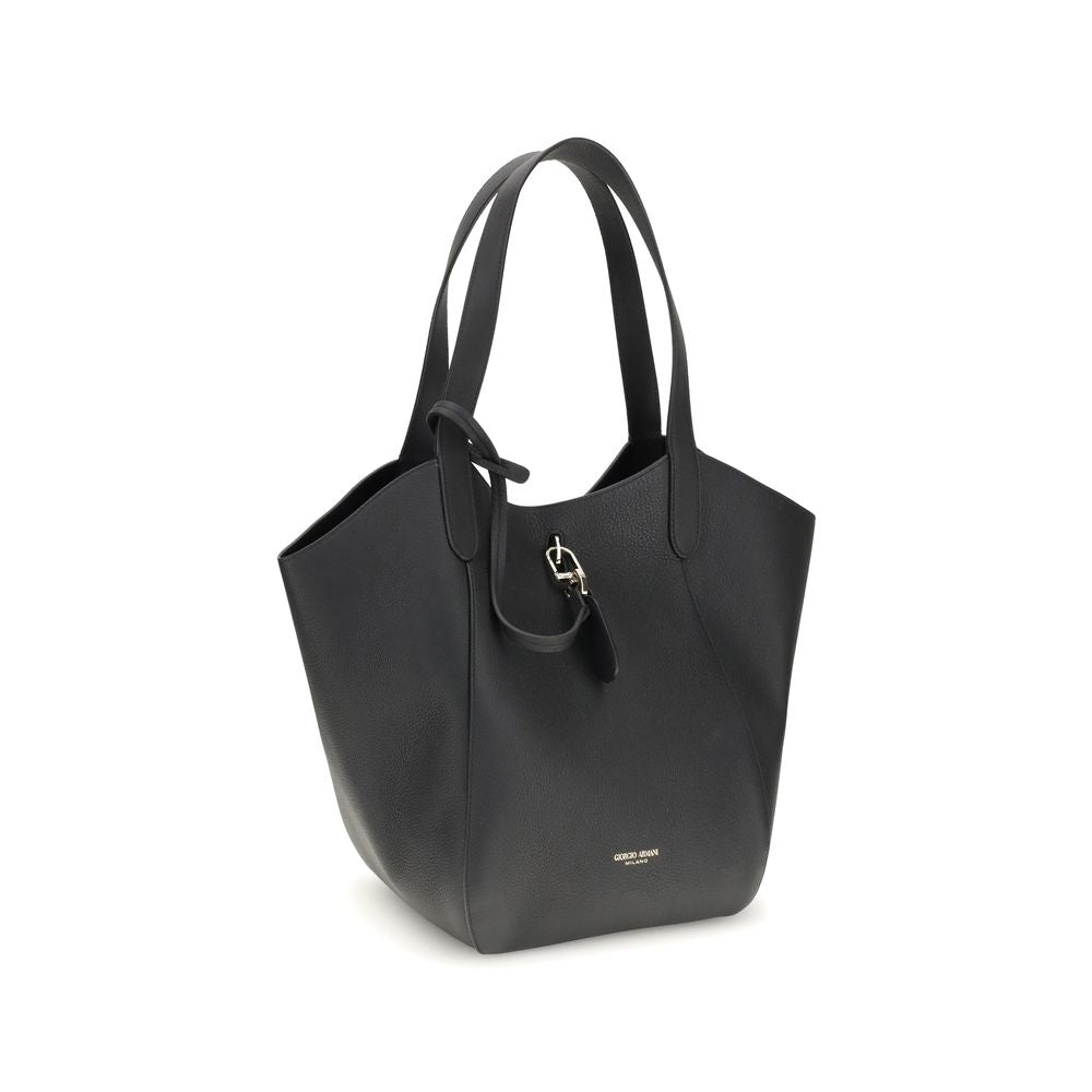Armani Suede Giorgio Medium Shoulder Bag Glam Steals