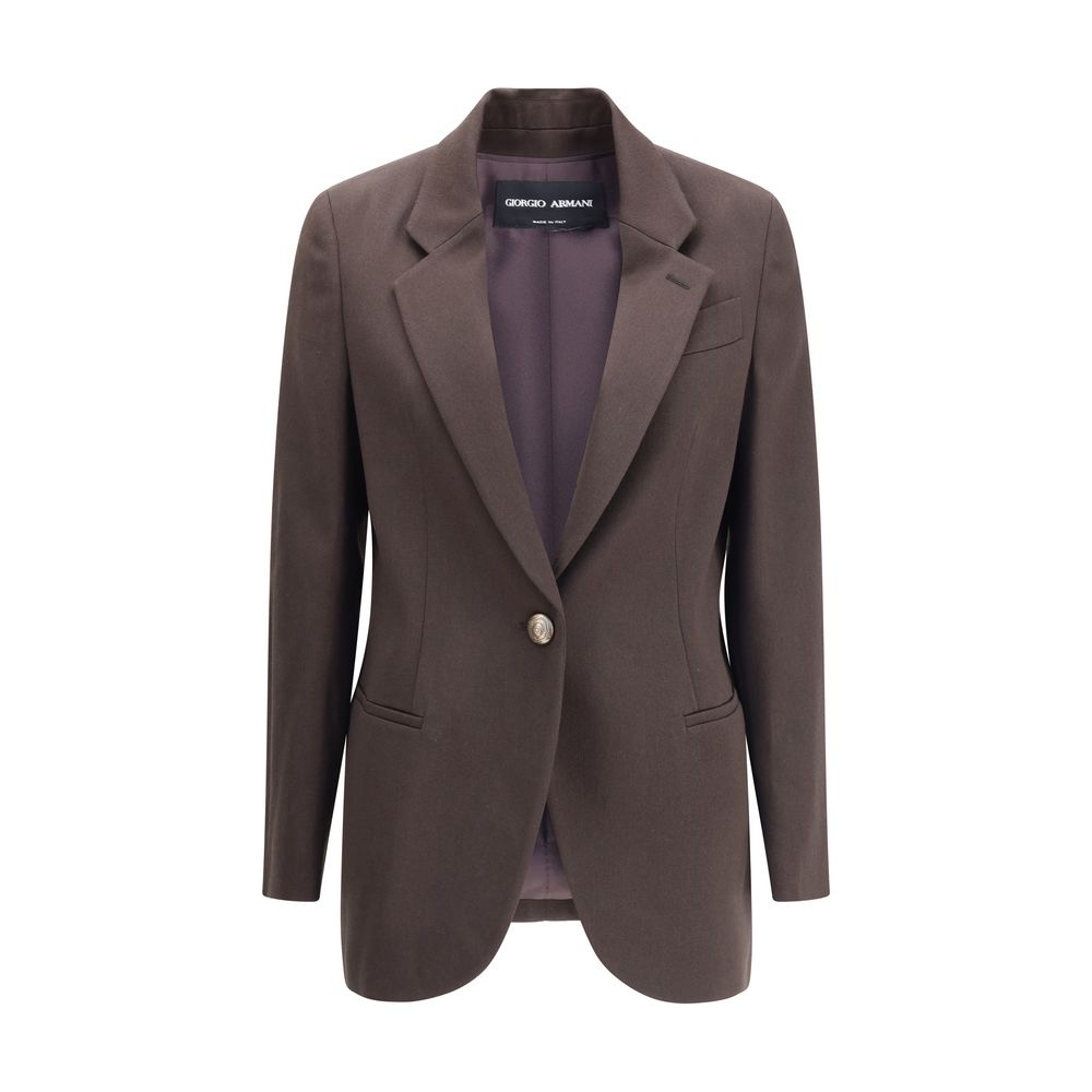 Armani Wool Giorgio Single Breasted Blazer