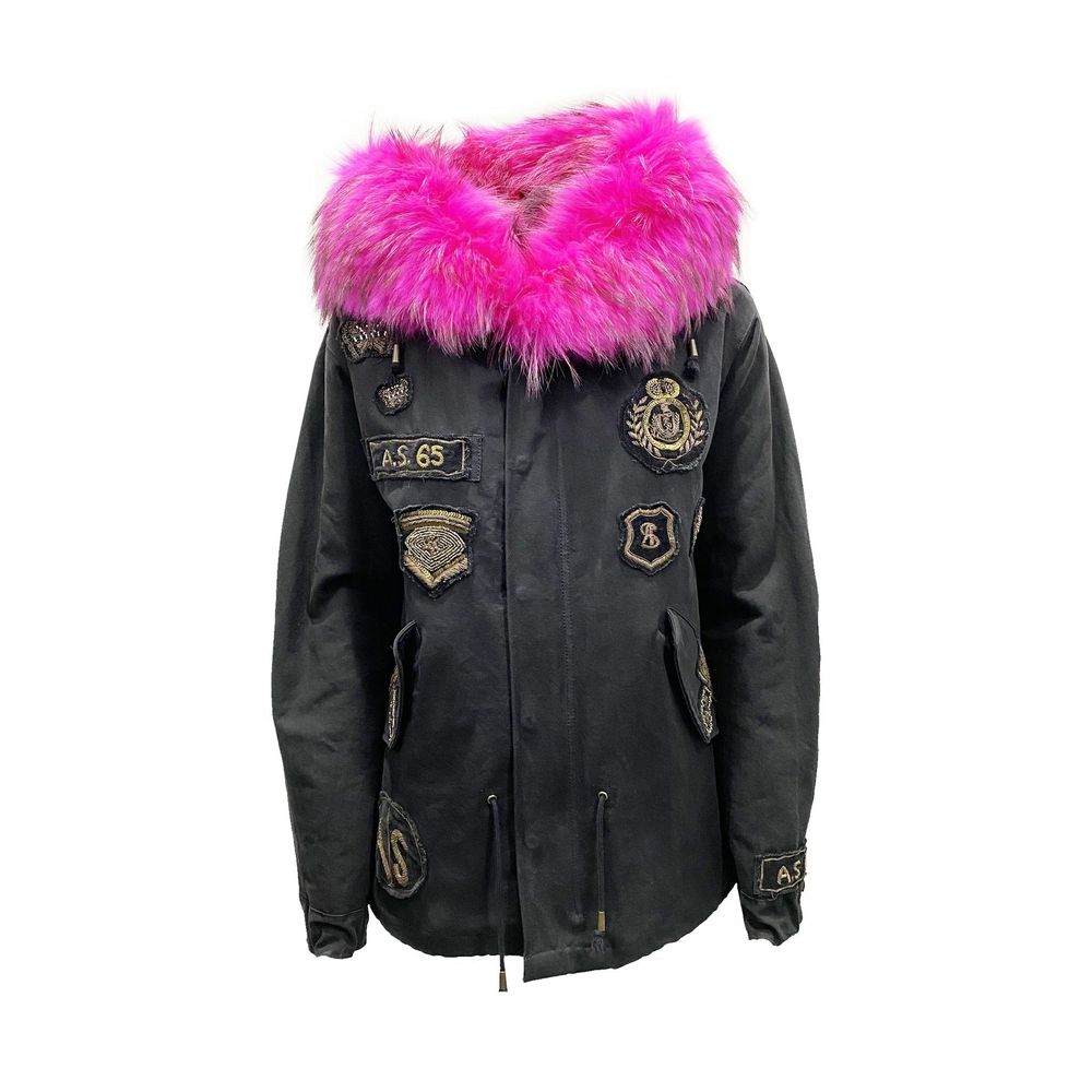 As65 Canvas Embellished Parka Jacket Glam Steals
