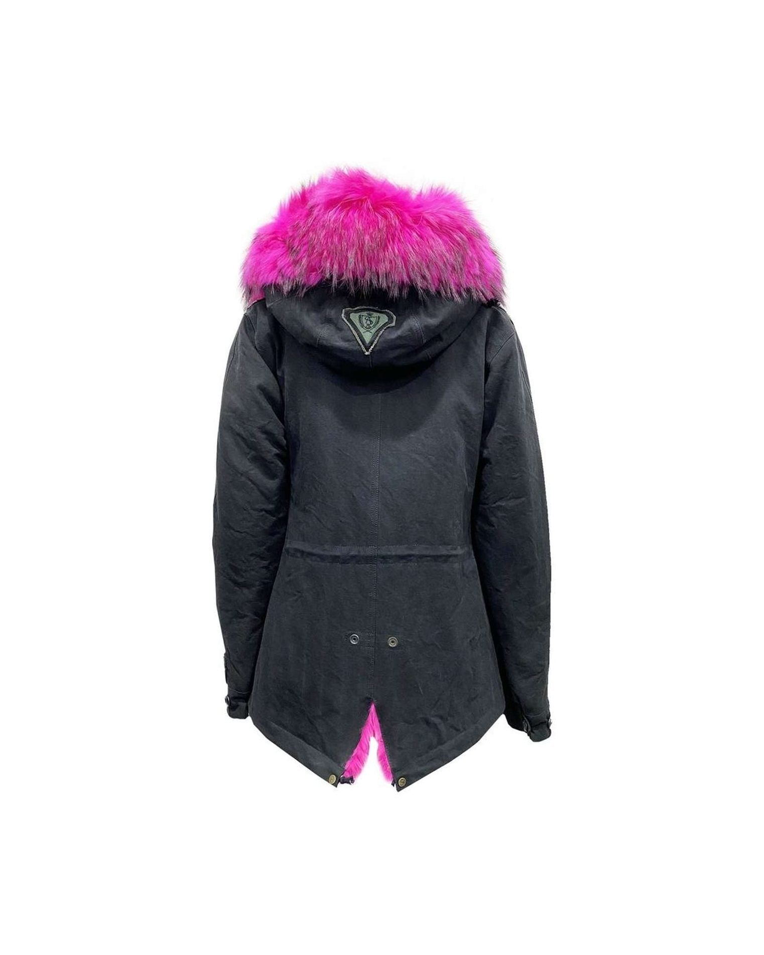 As65 Canvas Embellished Parka Jacket Glam Steals