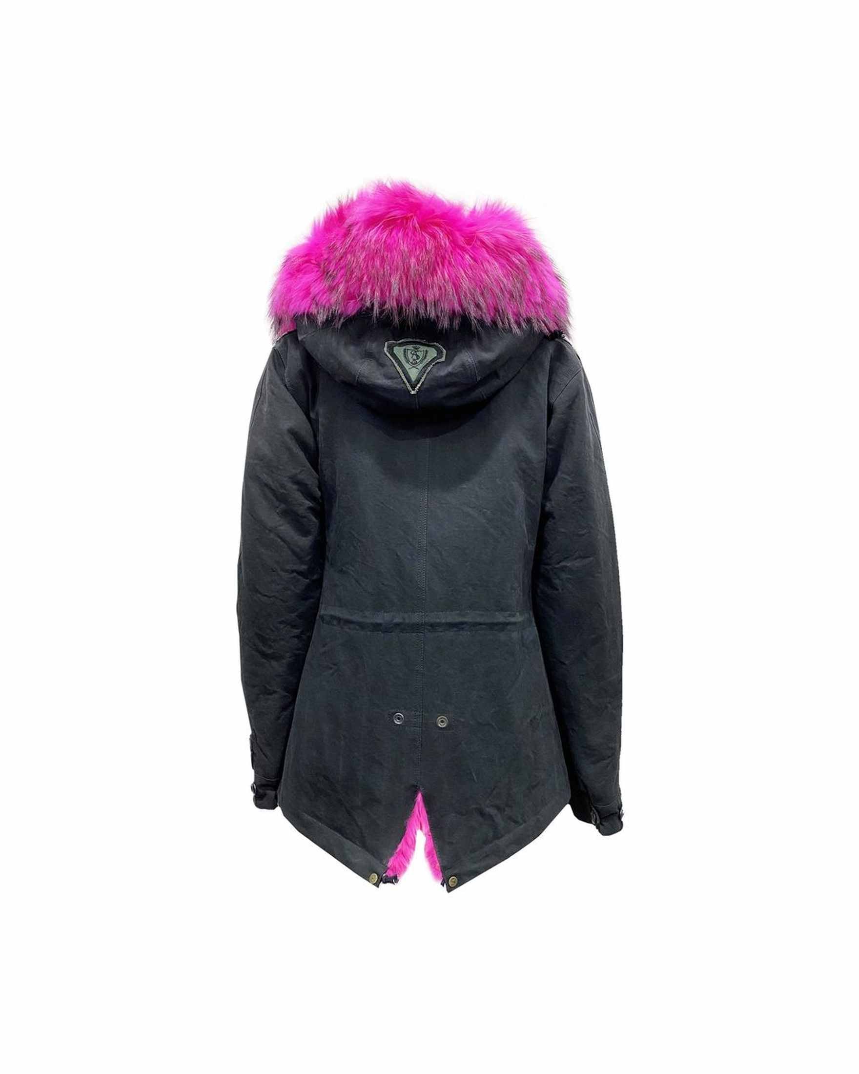 As65 Canvas Embellished Parka Jacket Glam Steals