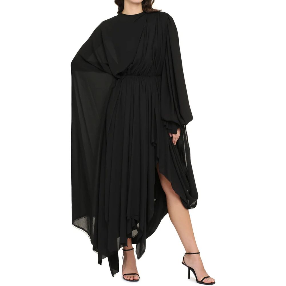 Balenciaga All In Crepe Dress Glam Steals
