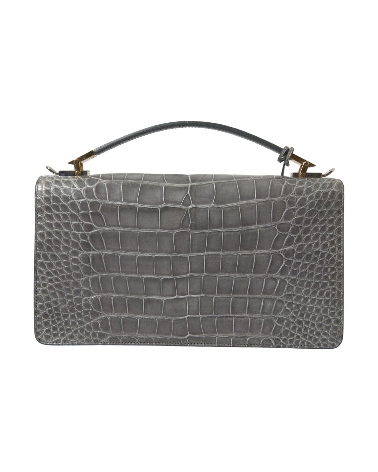 Balenciaga Alligator Leather Medium Shoulder Bag Glam Steals