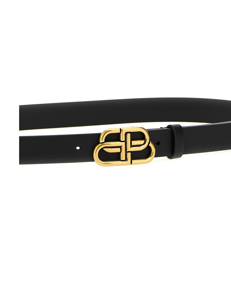Balenciaga Bb Thin Belt Glam Steals