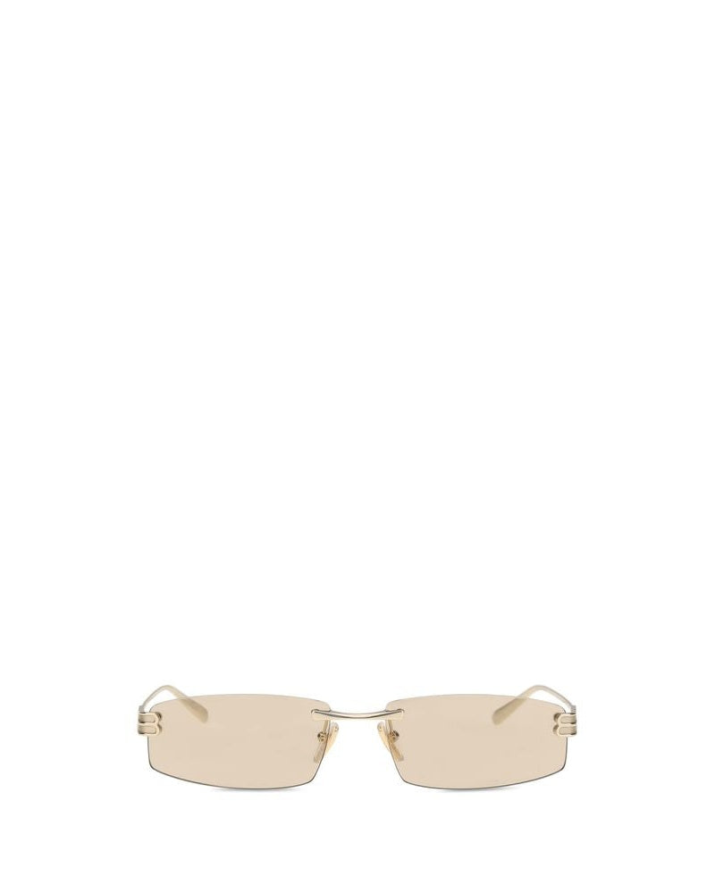 Balenciaga Beige Metal Sunglasses Glam Steals