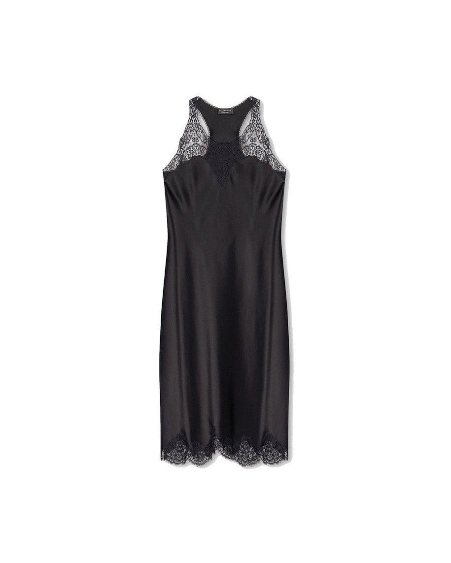 Balenciaga Black Acetate Dress 