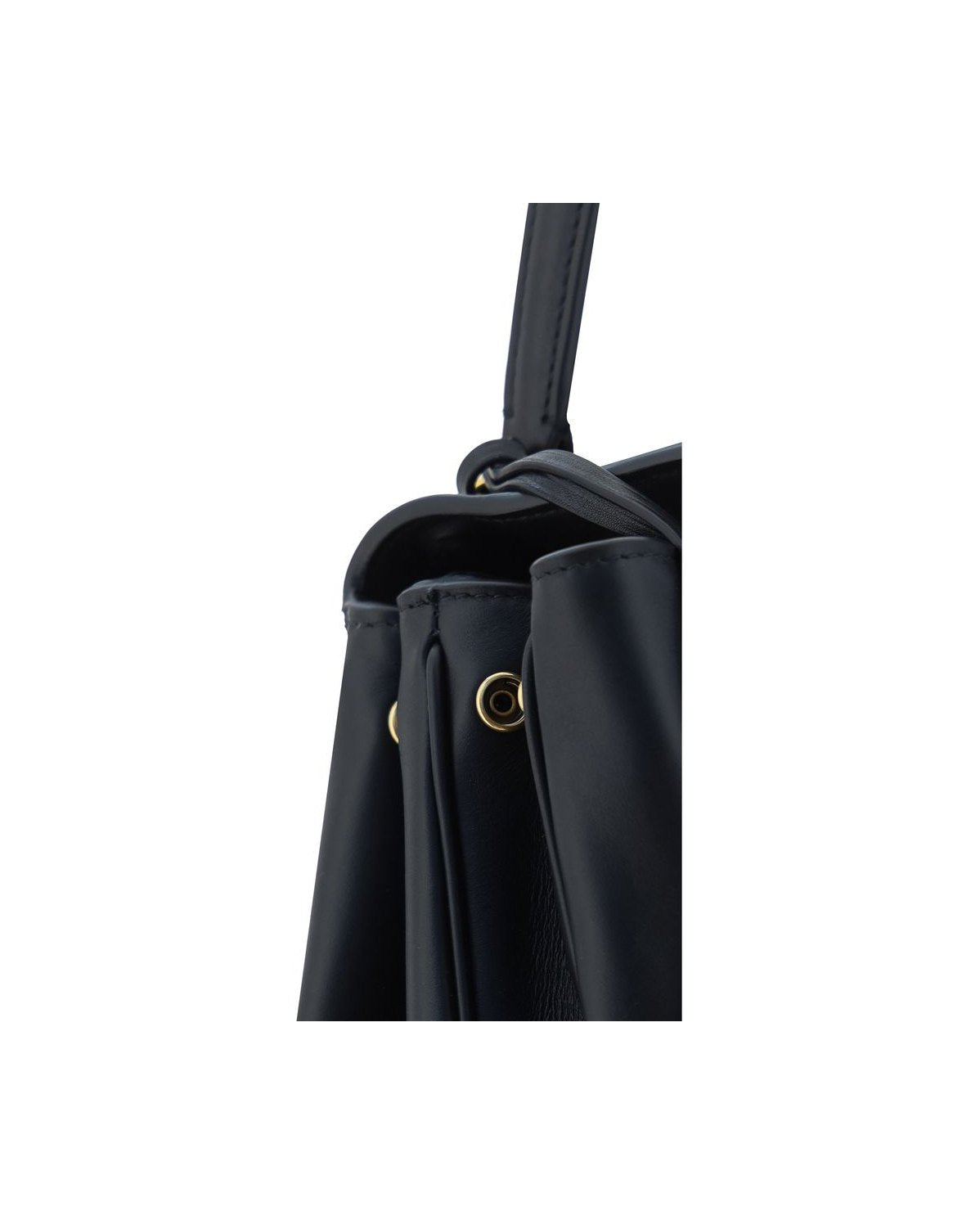 Balenciaga Black Calf Leather Bos Taurus Shoulder Bag Glam Steals