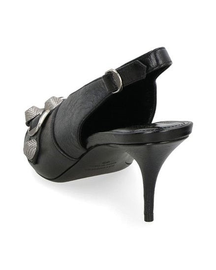 Balenciaga Black Calfskin High Heel Pumps Glam Steals