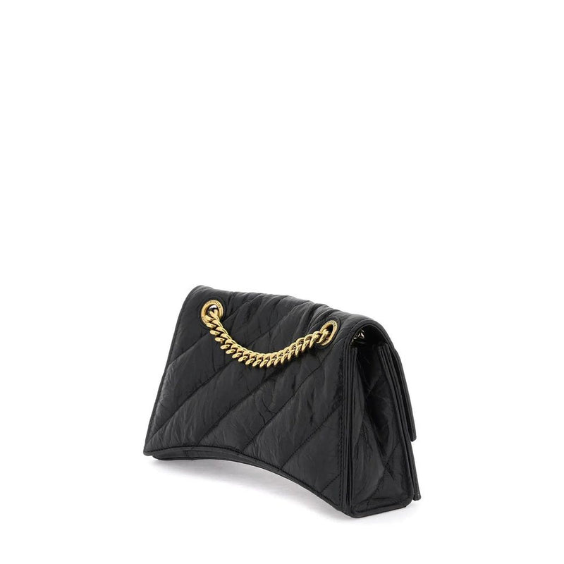 Balenciaga Black Calfskin Shoulder Bag Glam Steals