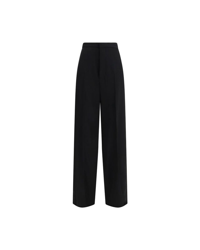 Balenciaga Black Cotton Dress Pant 