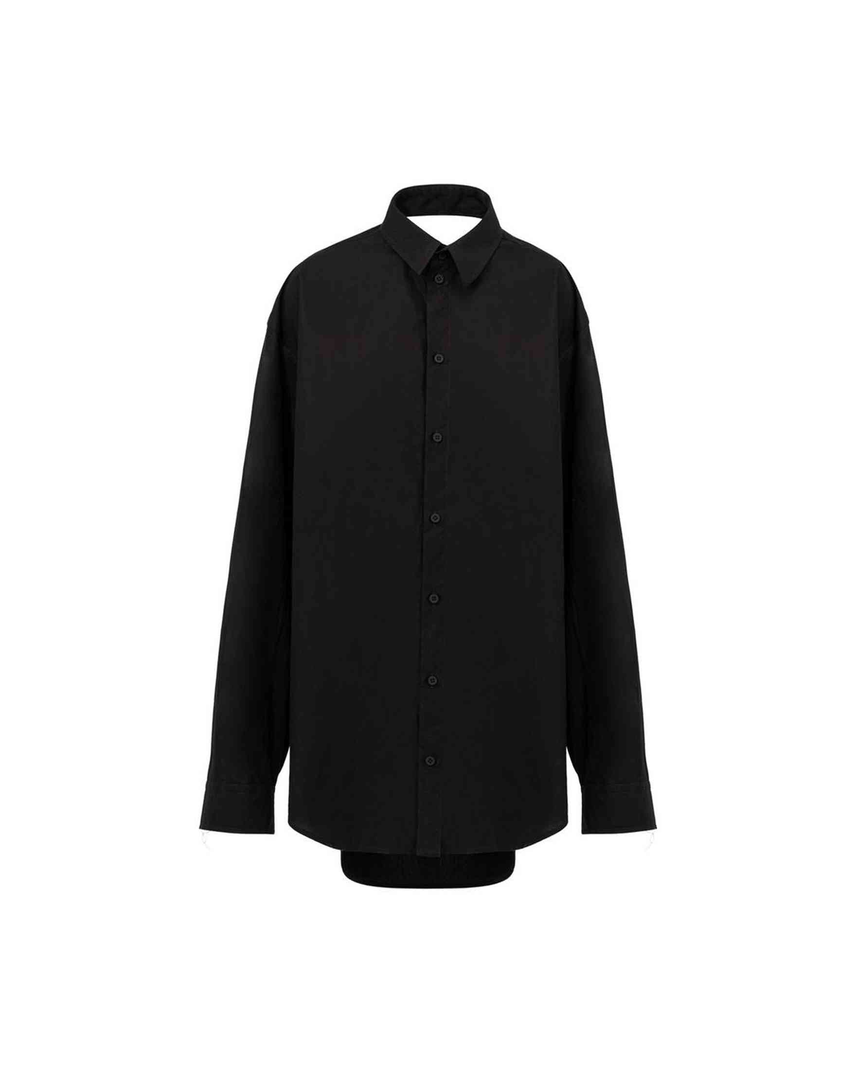 Balenciaga Black Cotton Long Glam Steals