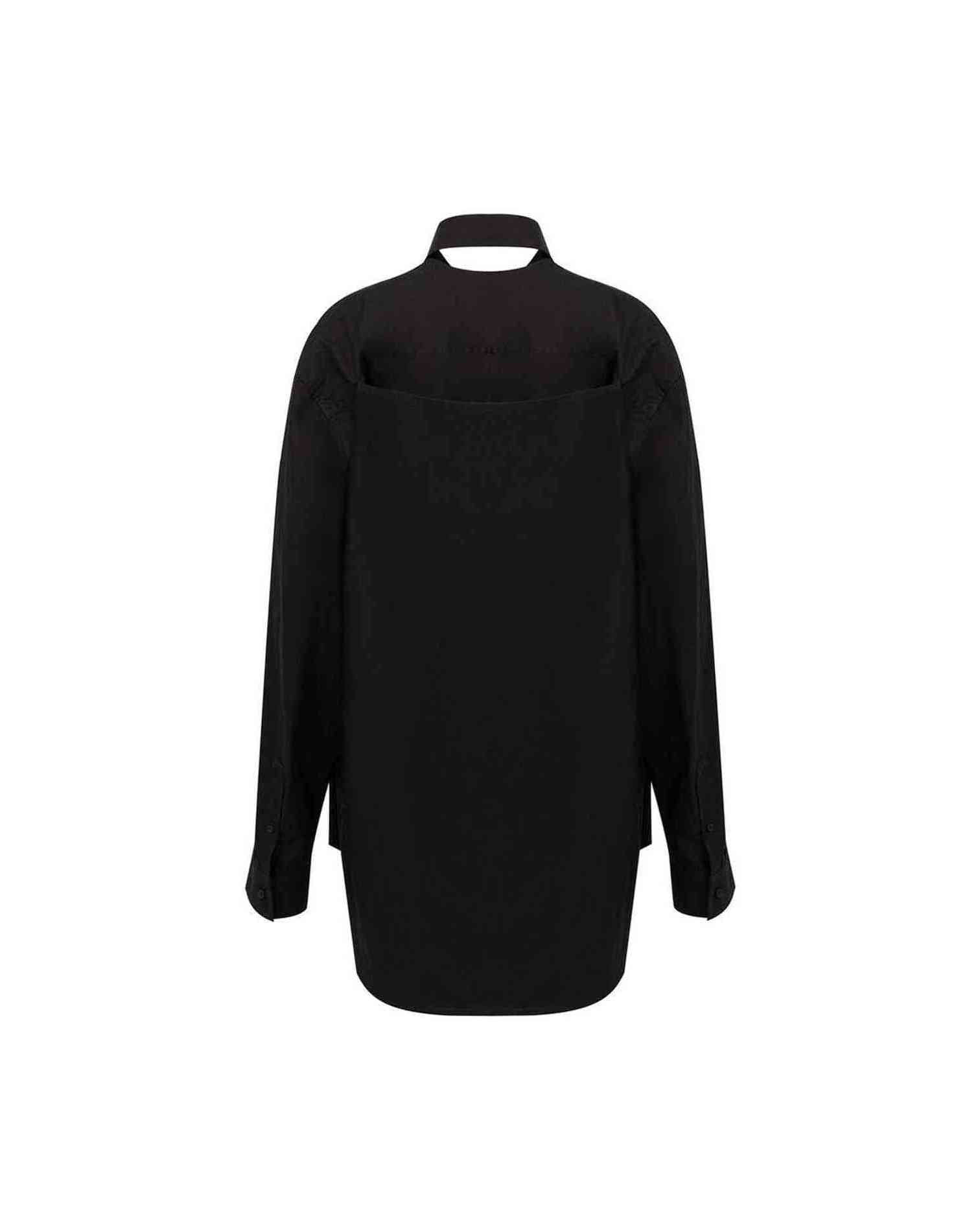 Balenciaga Black Cotton Long Glam Steals