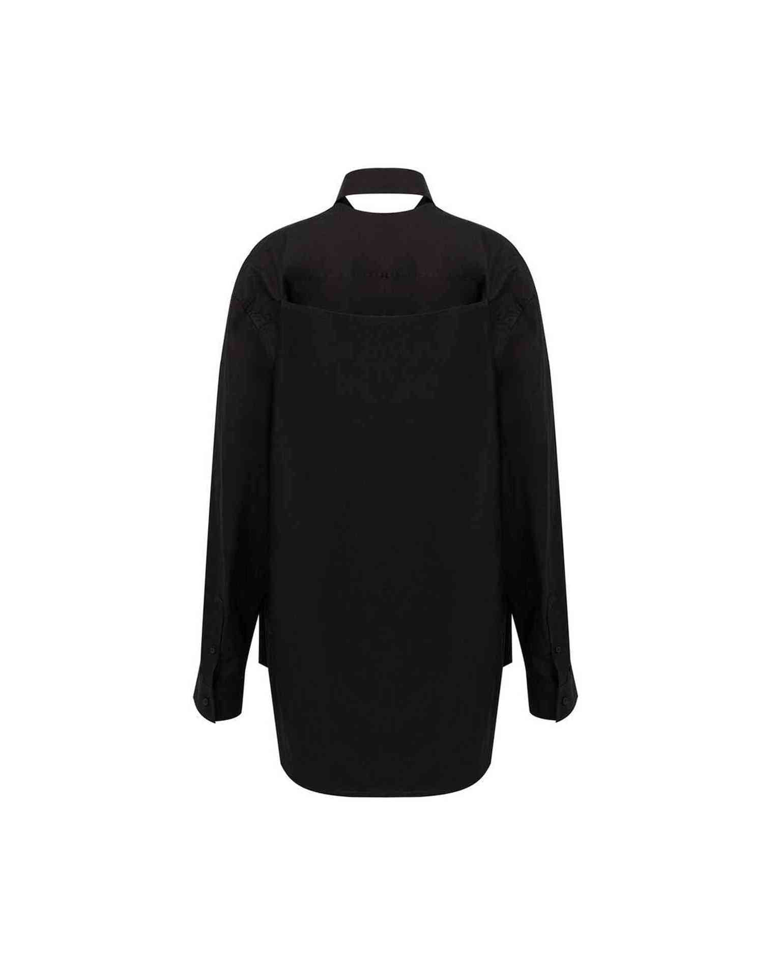 Balenciaga Black Cotton Long Glam Steals