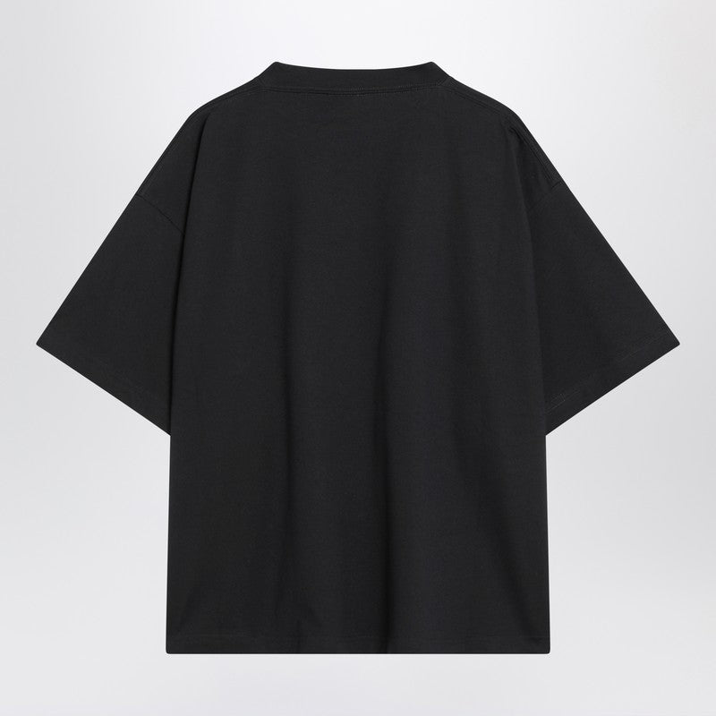 Balenciaga Black Faded Nano Bb Medium Fit T-shirt Glam Steals
