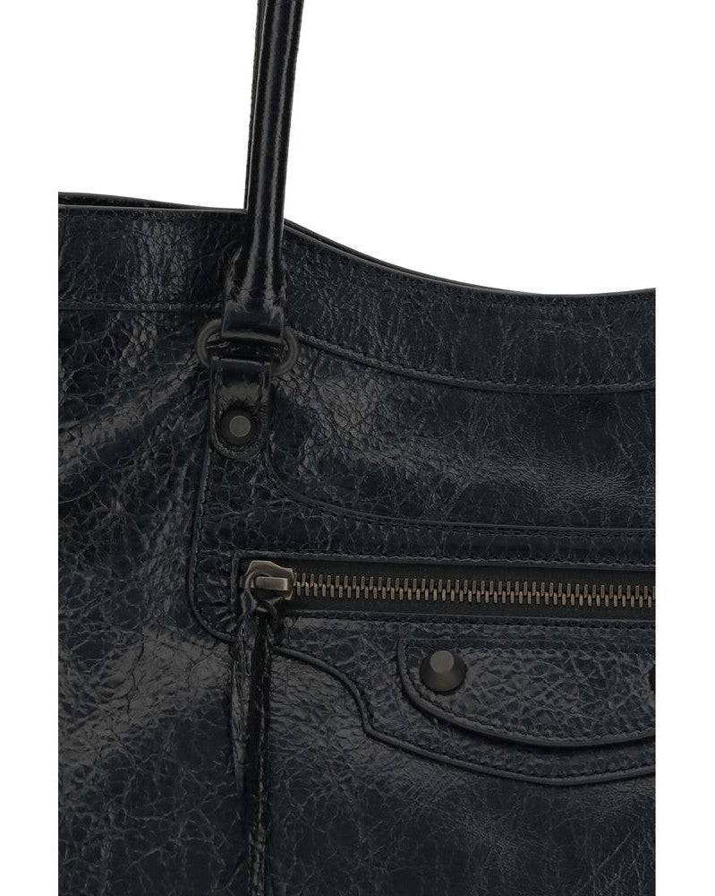 Balenciaga Black Lamb Ovis Aries Shoulder Bag Glam Steals
