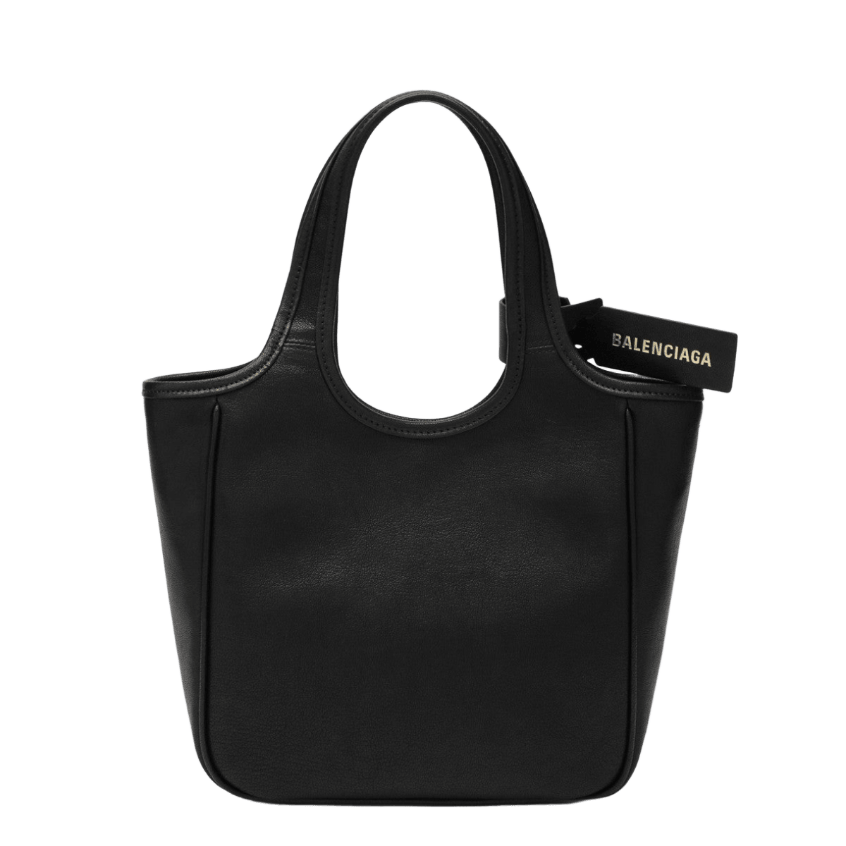 Balenciaga Black Laundrette leather bag Glam Steals