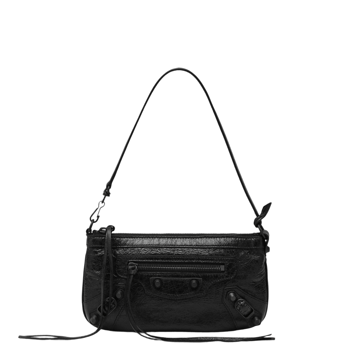Balenciaga Black Le City shoulder pouch Glam Steals
