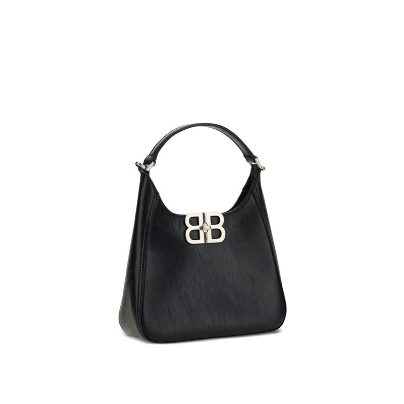 Balenciaga Black Leather Lamb Shoulder Bag Glam Steals