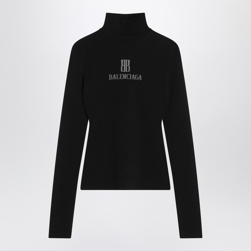 Balenciaga Black Nano Bb Turtleneck Glam Steals