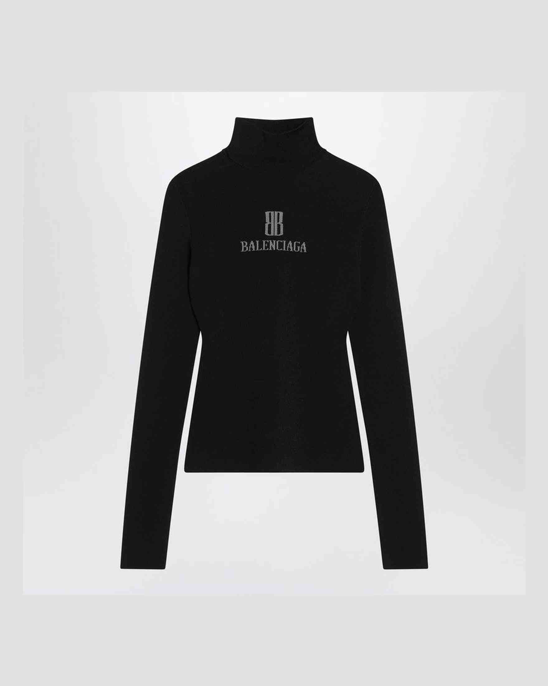 Balenciaga Black Nano Bb Turtleneck Glam Steals