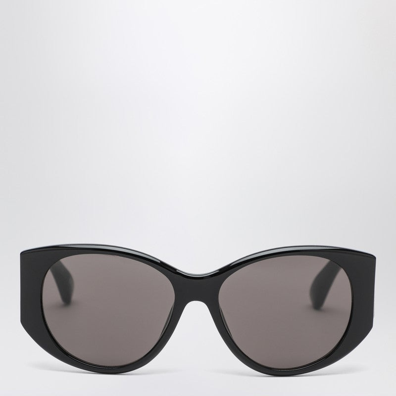 Balenciaga Black Nano Round Sunglasses Glam Steals