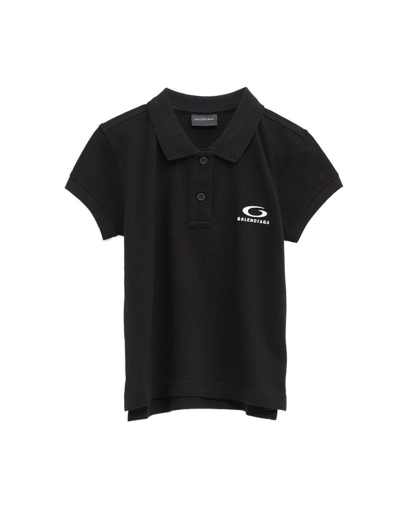 Balenciaga Black Polo T-Shirt T-Shirts