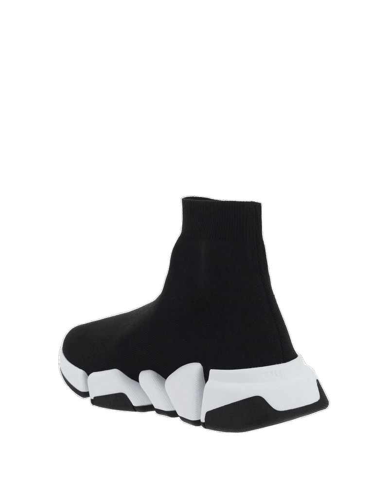 Balenciaga Black Polyester Athletic Sneakers Glam Steals