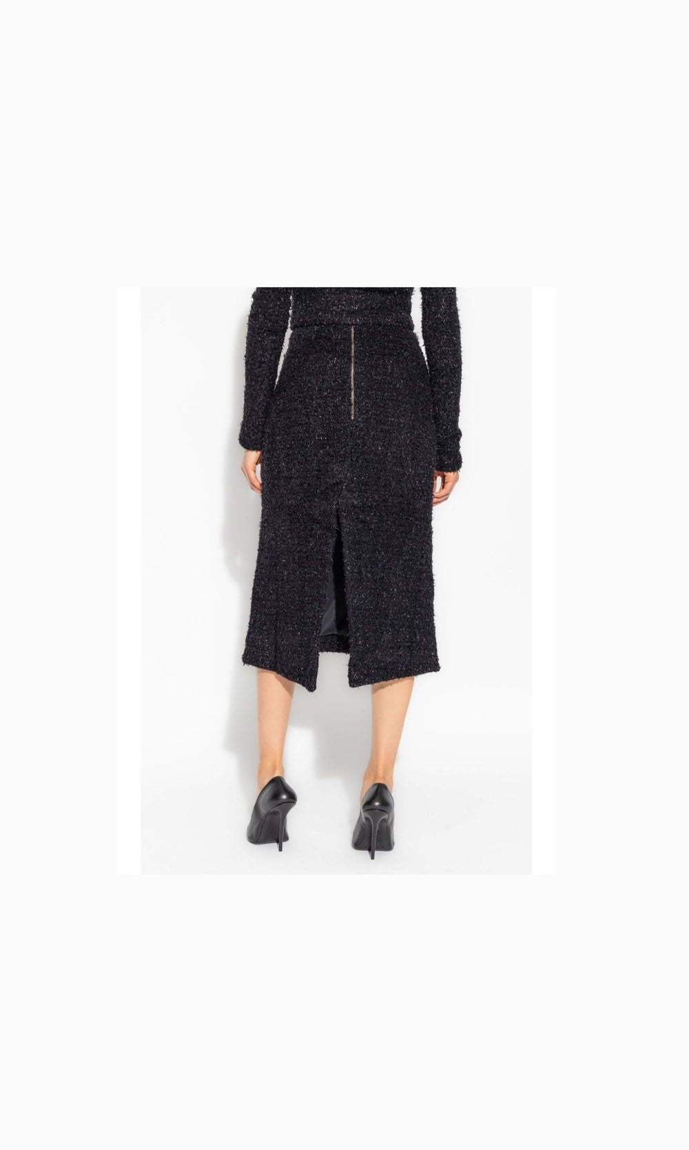 Balenciaga Black Skirt Glam Steals