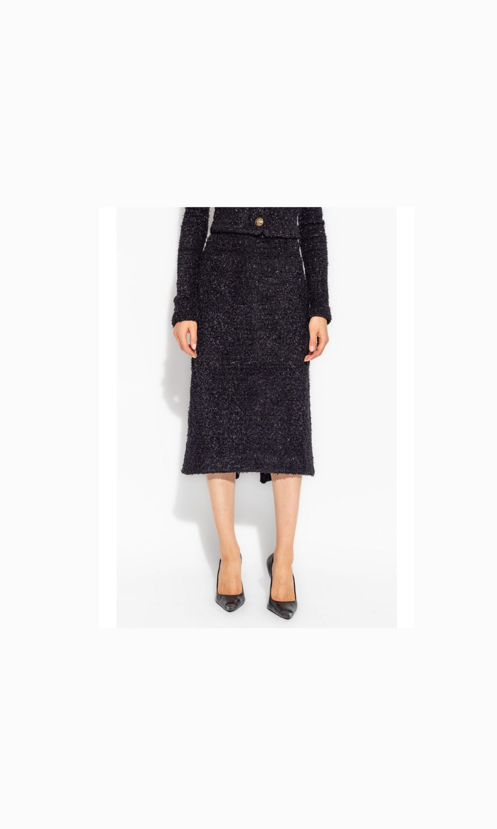 Balenciaga Black Skirt Glam Steals