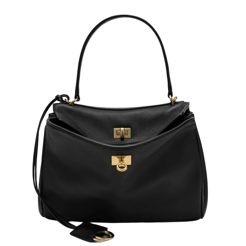 Balenciaga Black Smooth Calfskin Small Rodeo Bag Glam Steals