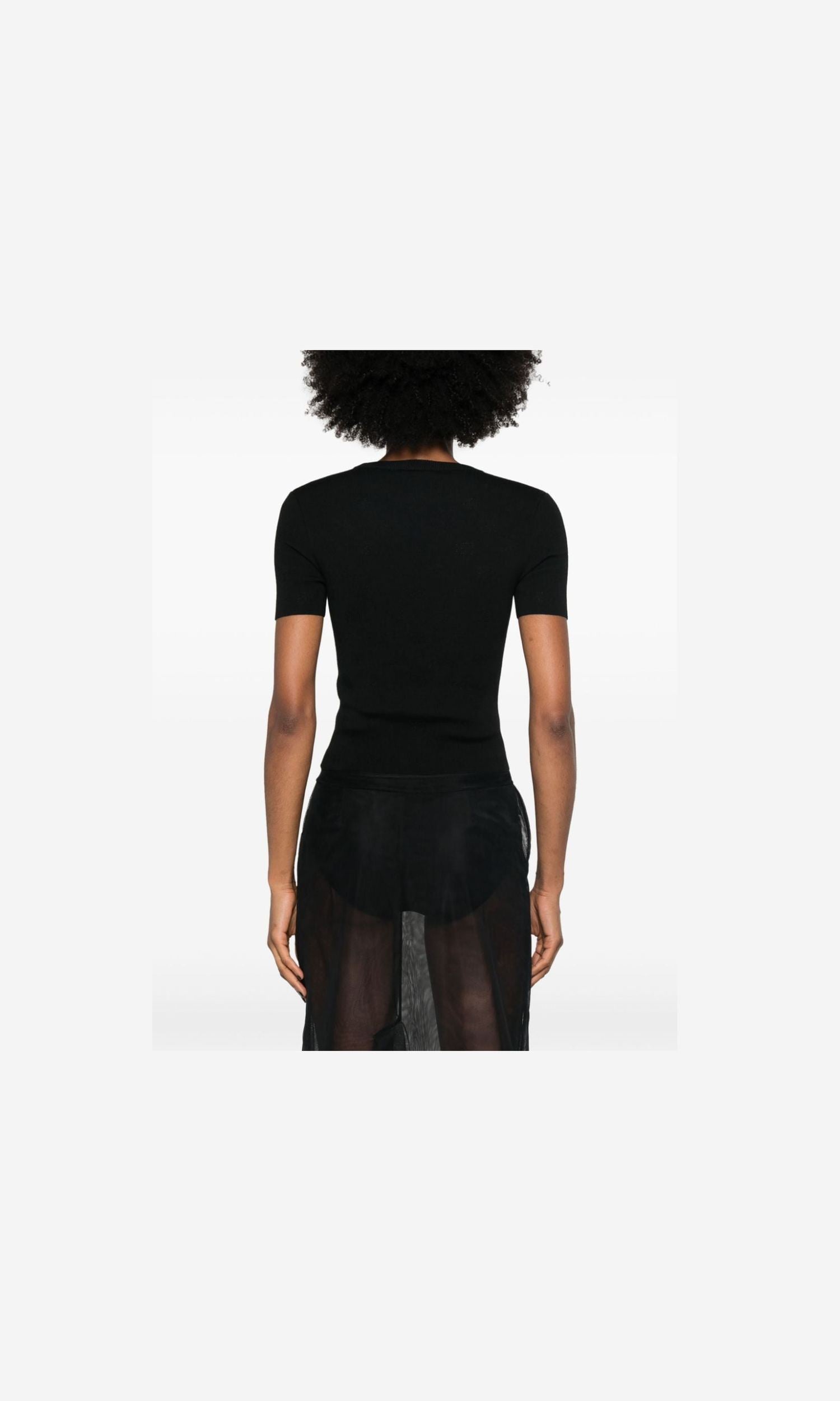 Balenciaga Black Sweater Glam Steals