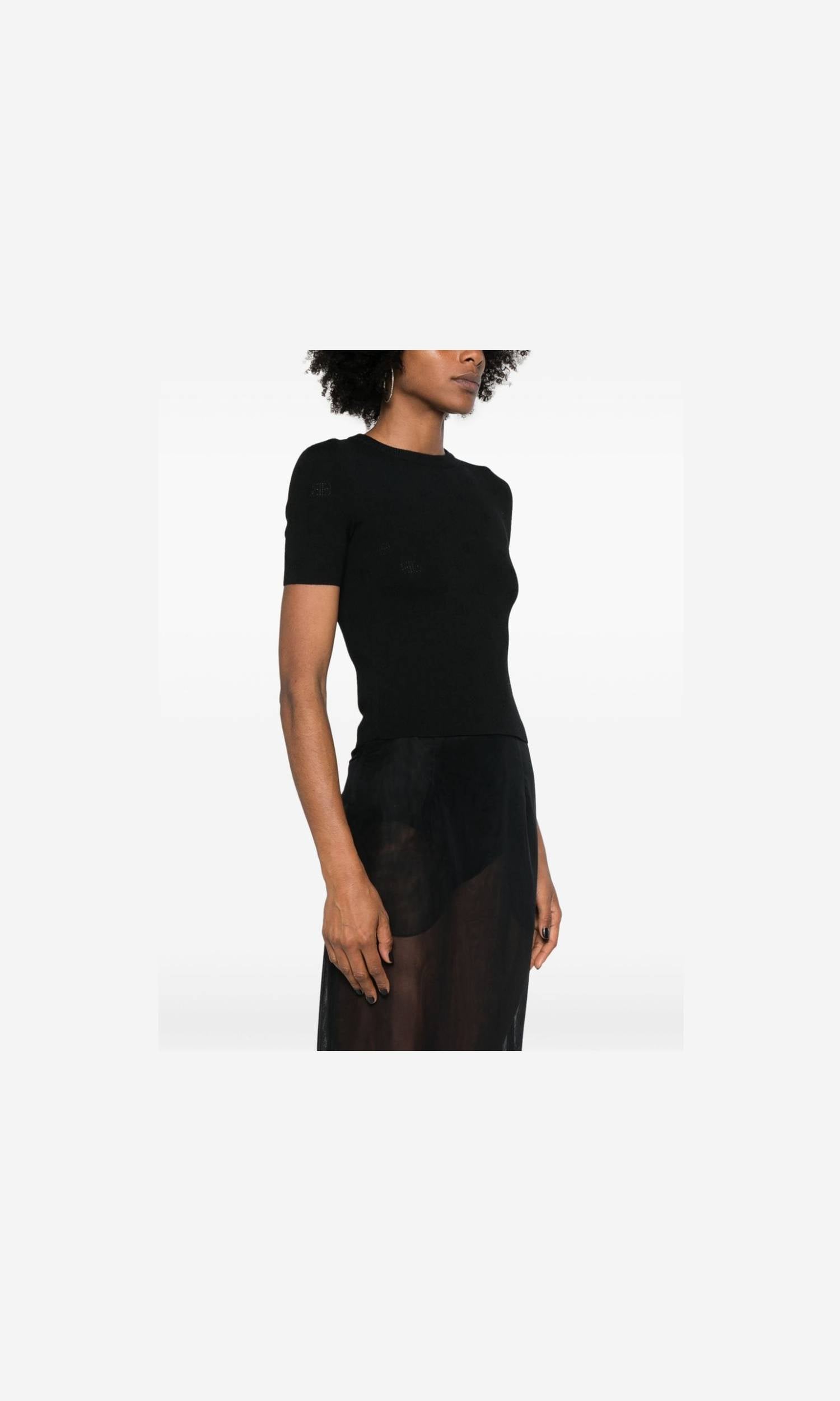 Balenciaga Black Sweater Glam Steals