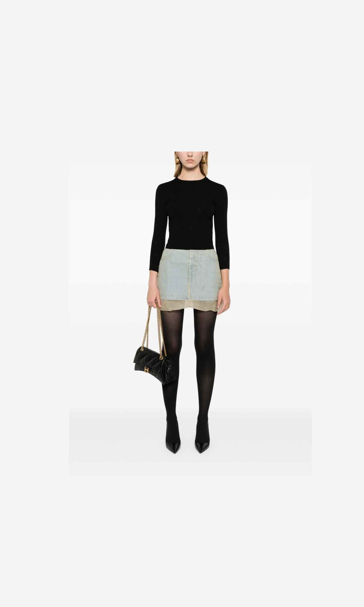 Balenciaga Black Sweater Glam Steals