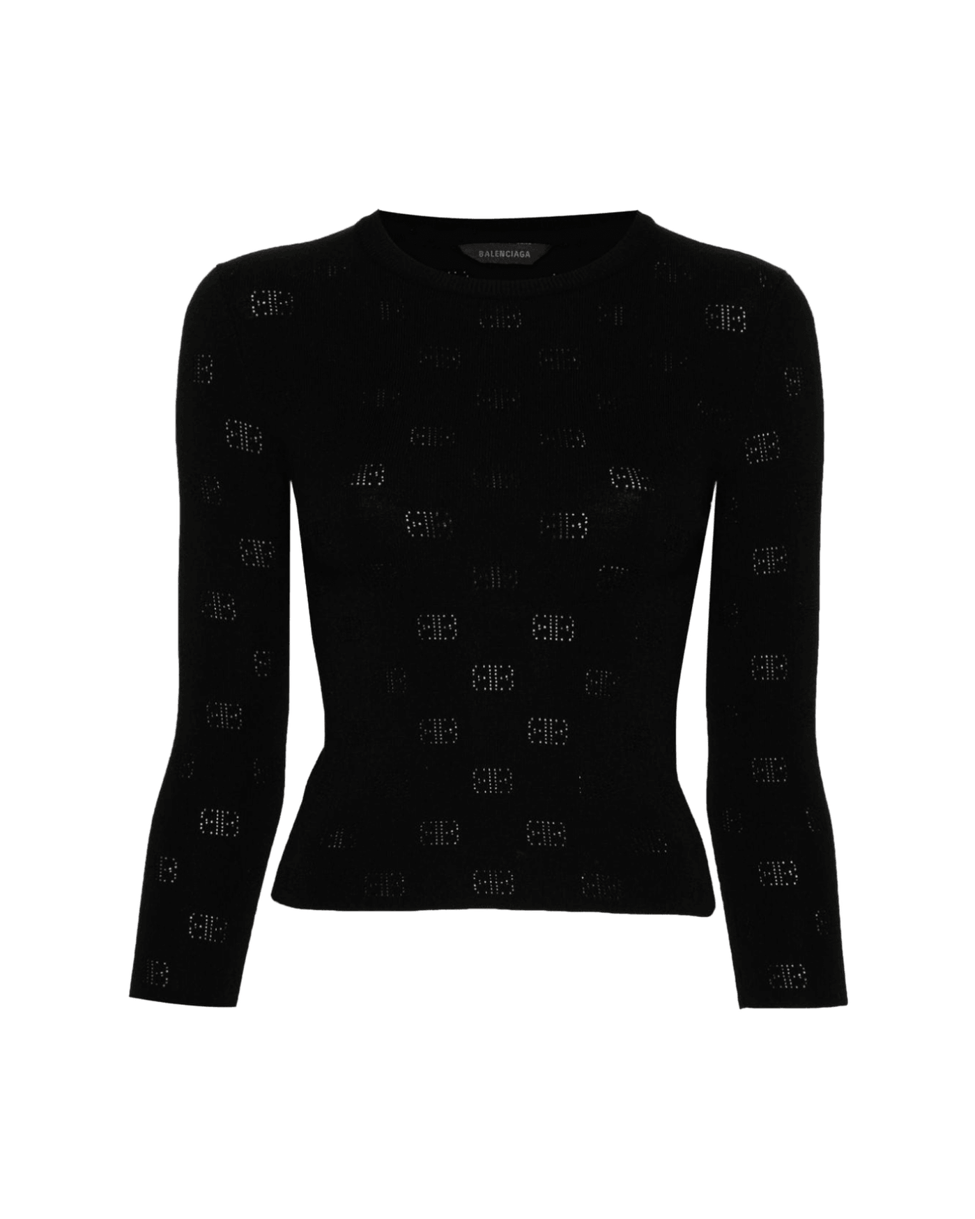 Balenciaga Black Sweater Sweaters