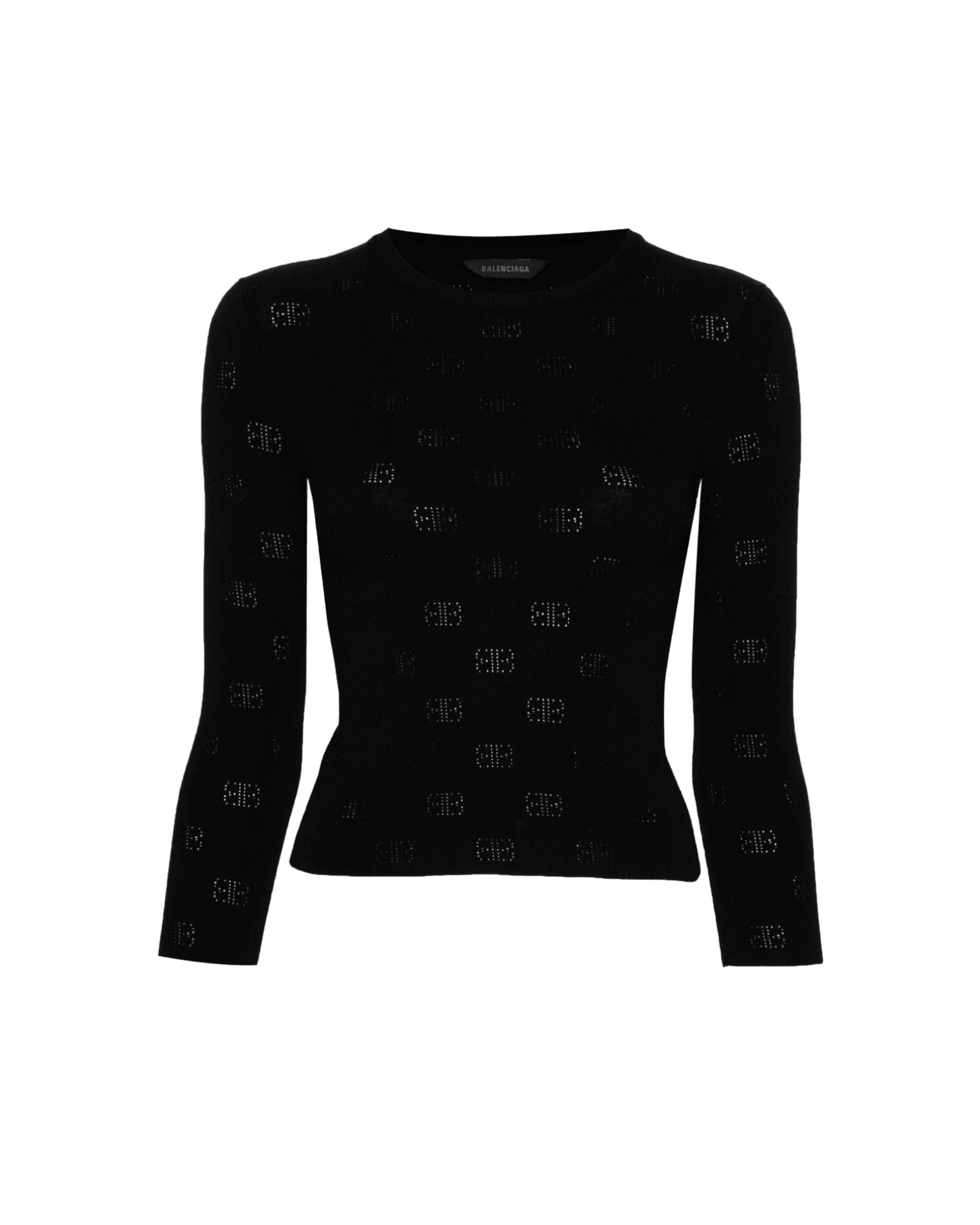 Balenciaga Black Sweater Glam Steals