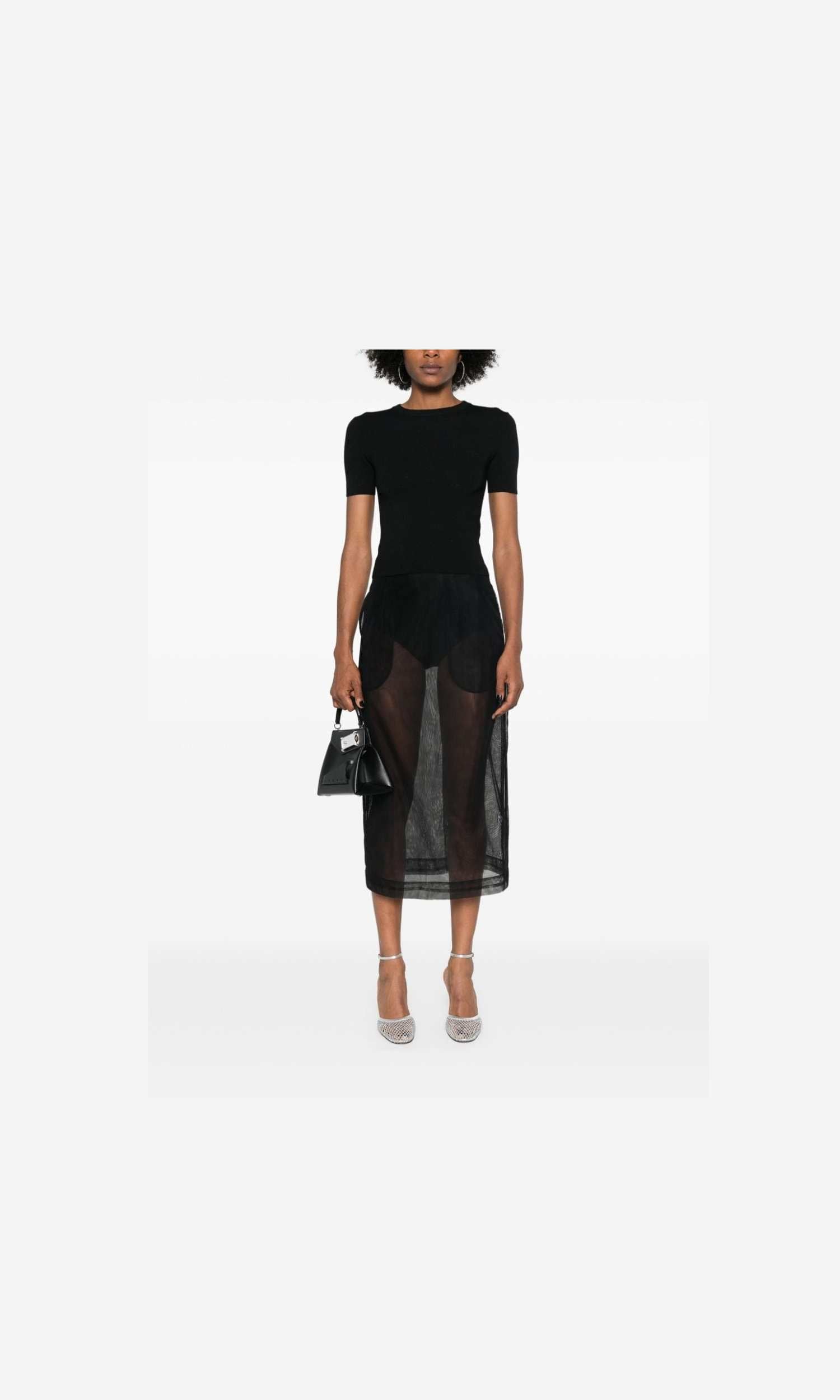 Balenciaga Black Sweater Glam Steals