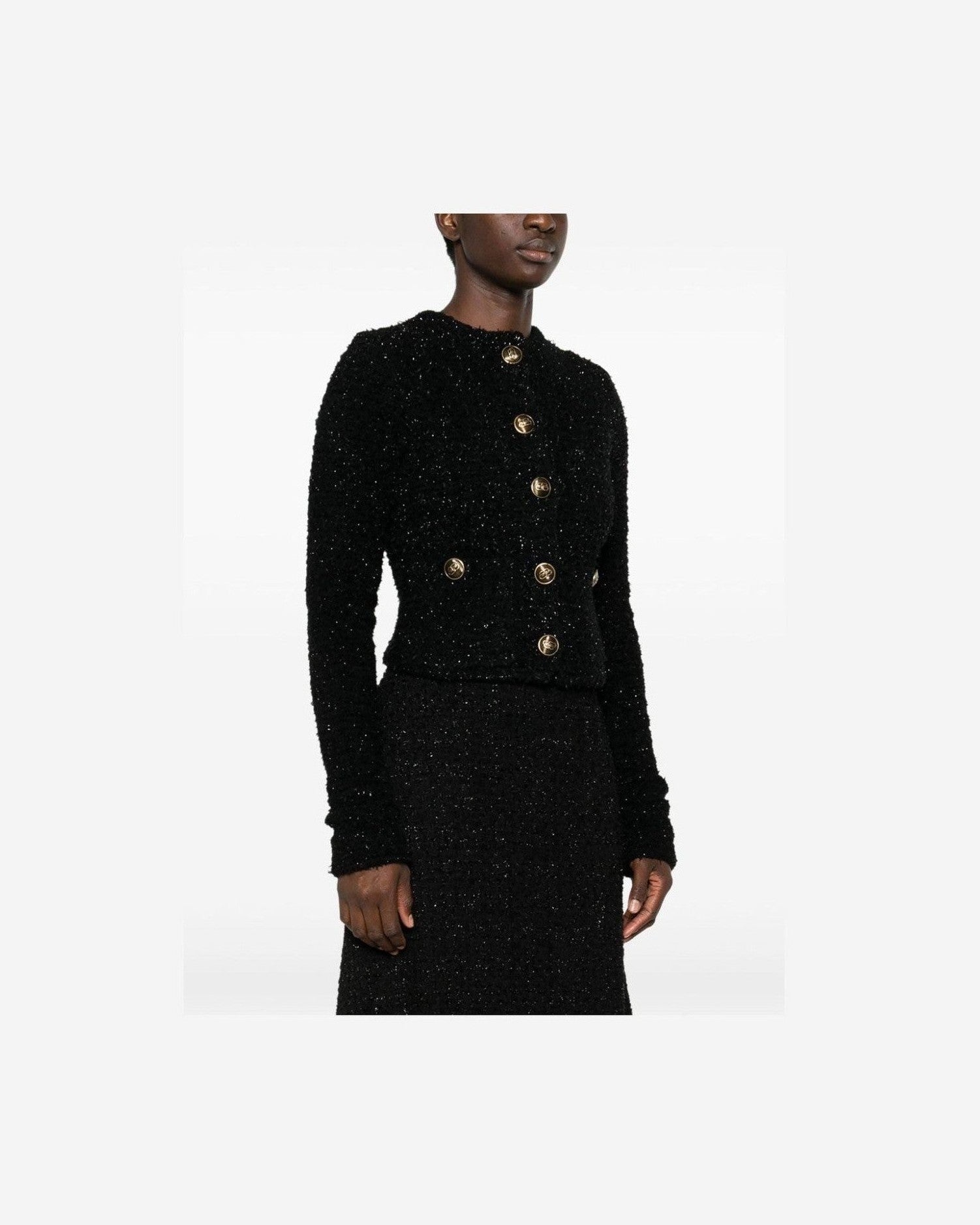 Balenciaga Black Sweater Glam Steals