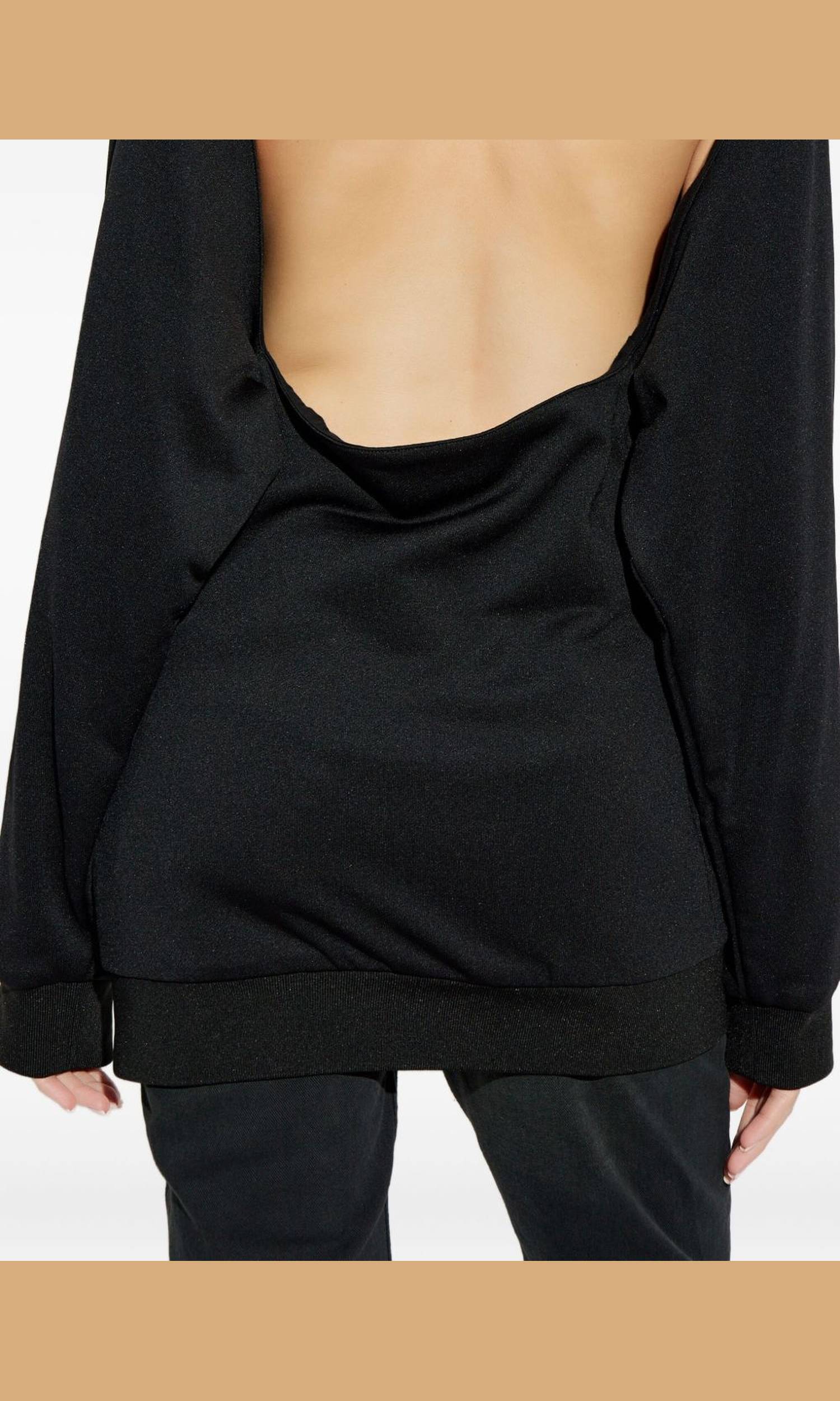 Balenciaga Black Sweater Glam Steals