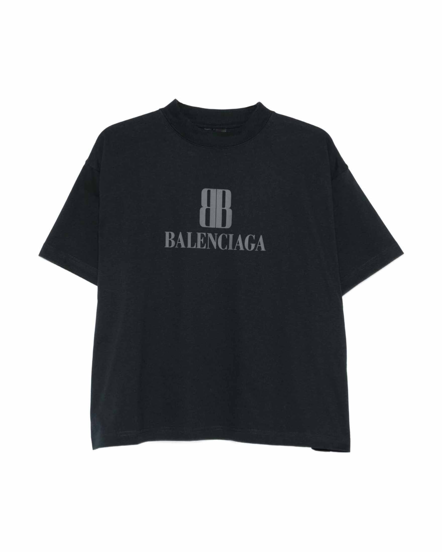 Balenciaga Black T-shirt Glam Steals