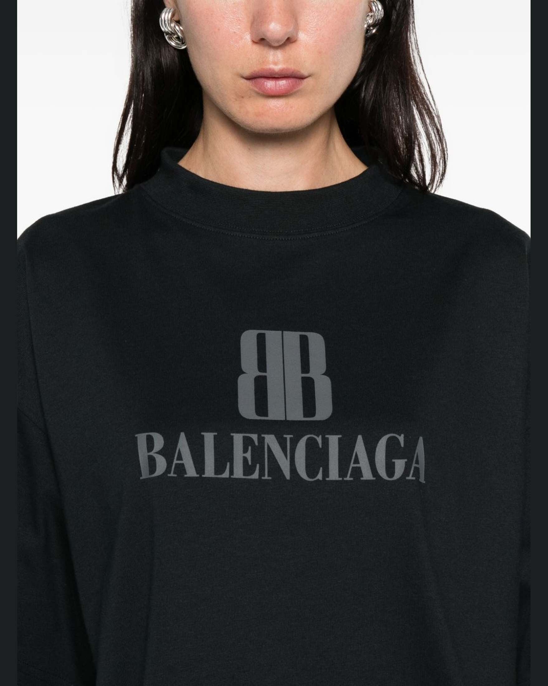 Balenciaga Black T-shirt Glam Steals
