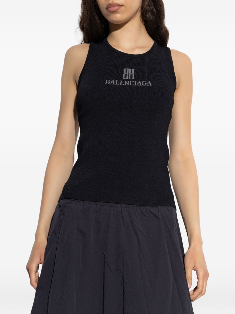 Balenciaga Black Top Glam Steals