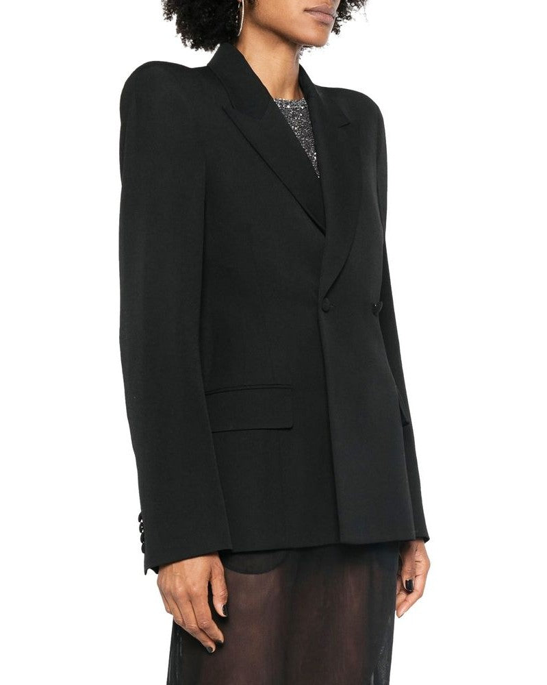Balenciaga Black Wool Blazer Glam Steals