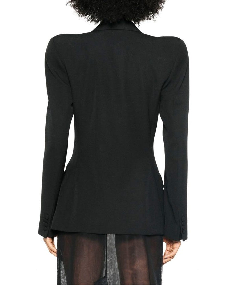 Balenciaga Black Wool Blazer Glam Steals