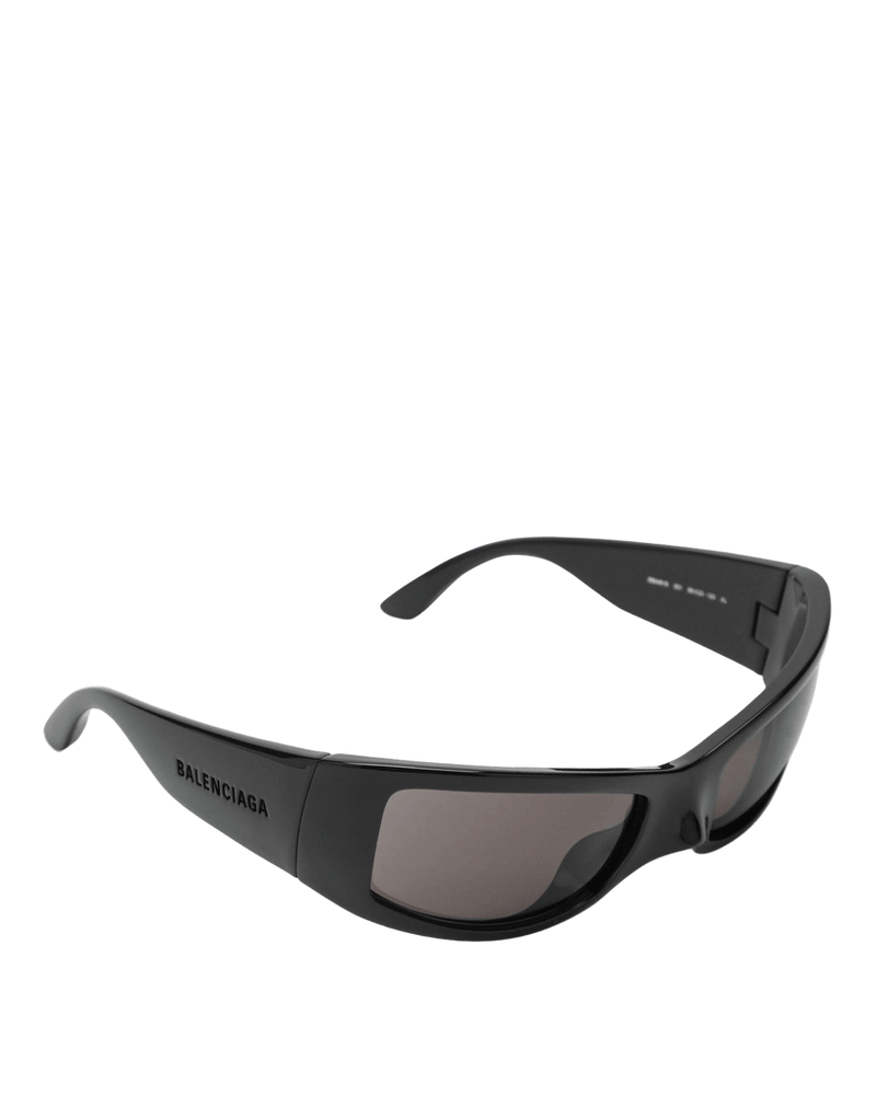 Balenciaga Black sunglasses with logo Glam Steals