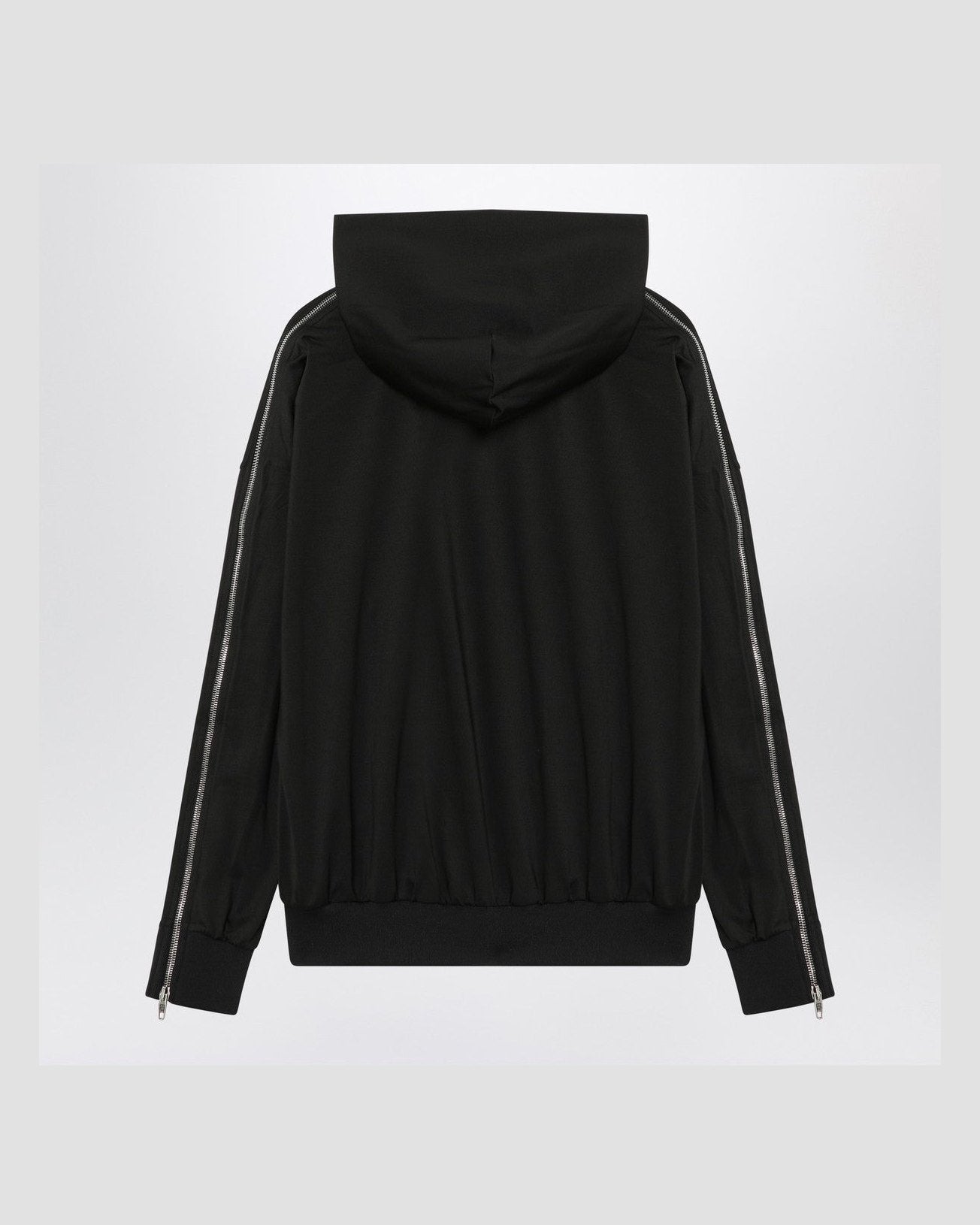 Balenciaga Black zip-up sweatshirt Loop Sports Icon Glam Steals