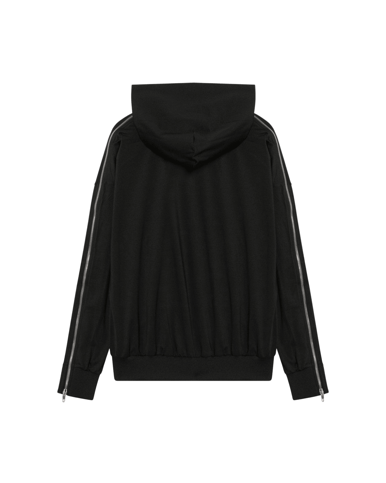 Balenciaga Zip-up Black Sweatshirt Loop Sports Icon Glam Steals